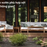 Đồ trang trí sân vườn phù hợp với nhiều không gian?